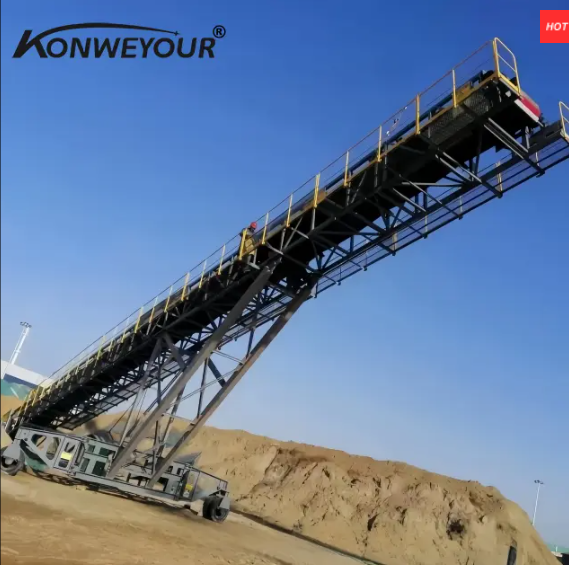 Көйләнә торган телескопик җир асты конвейеры